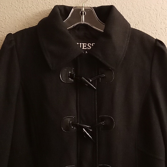 GUESS Los Angeles 1981 Winter Fall Matrix Goth 90's Y2K Size L Black Color HCS - Picture 10 of 15